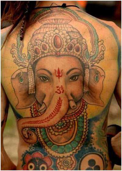 10 sorprendenti disegni indiani del tatuaggio