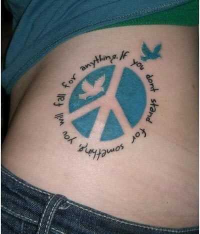 I migliori disegni del tatuaggio della pace - i nostri 10 migliori