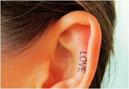 10 Disegni super tatuaggio dell'orecchio