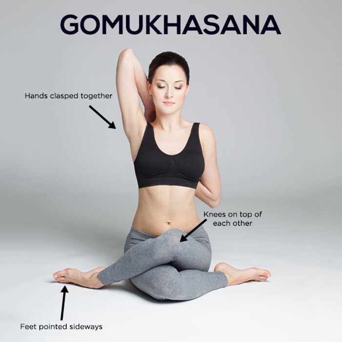Come fare il Gomukhasana e quali sono i suoi vantaggi