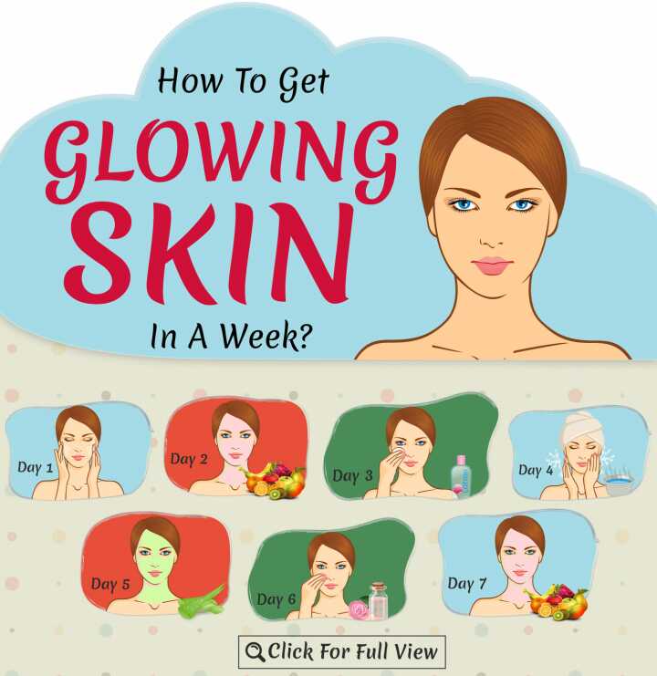 Come ottenere la pelle incandescente in 7 giorni - con le istruzioni