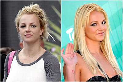 10 foto di Britney Spears senza trucco