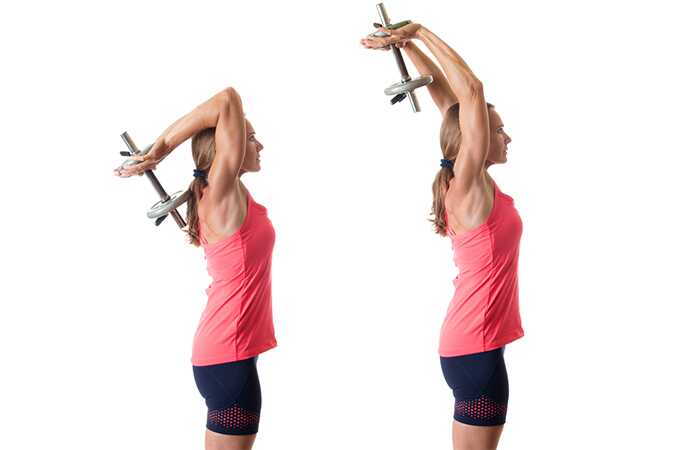 Top 15 esercizi triceps per le donne