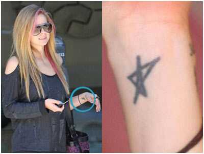 Tatuaggi Avril Lavigne e il significato dietro di loro