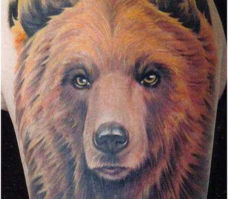 Top 10 disegni del tatuaggio dell'orso
