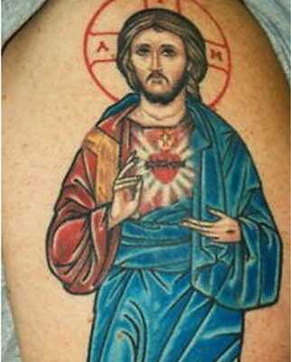 10 Nápady na tetovanie duchovného Ježiša