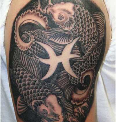 10 Elegante Fiskene tatoveringsdesign