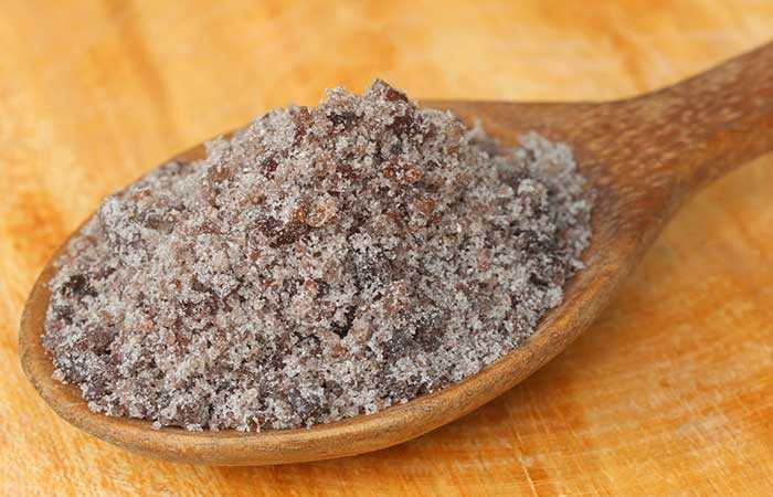 Musta soola (Kala Namak) 19 parimat kasu nahale, juustele ja tervisele